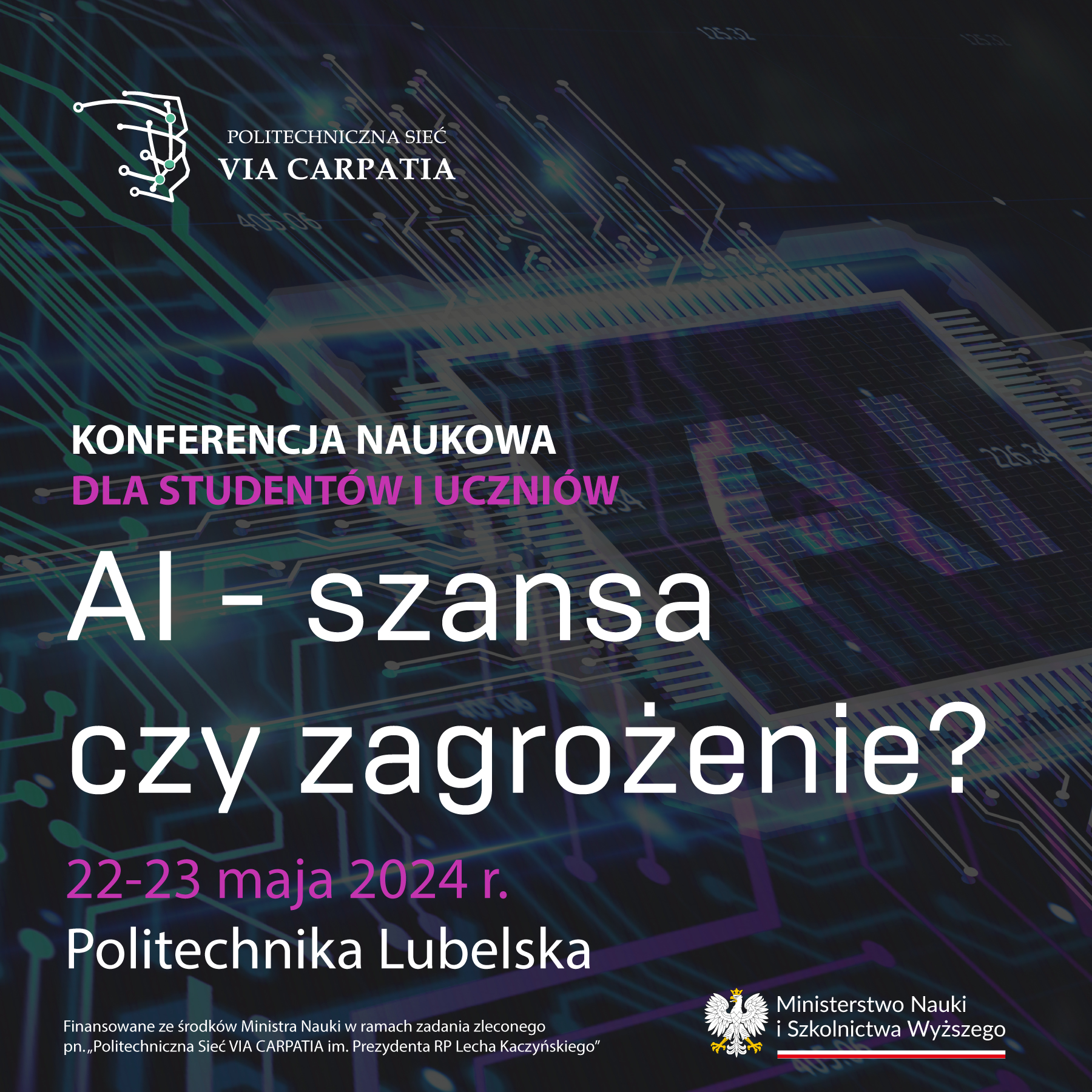 AI - szansa czy zagrożenie? - Konferencja na Politechnice Lubelskiej
