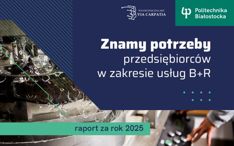 Znamy potrzeby przedsiębiorców w zakresie usług B+R